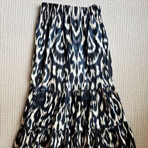 Cara Cara Chase Skirt- Ikat Navy